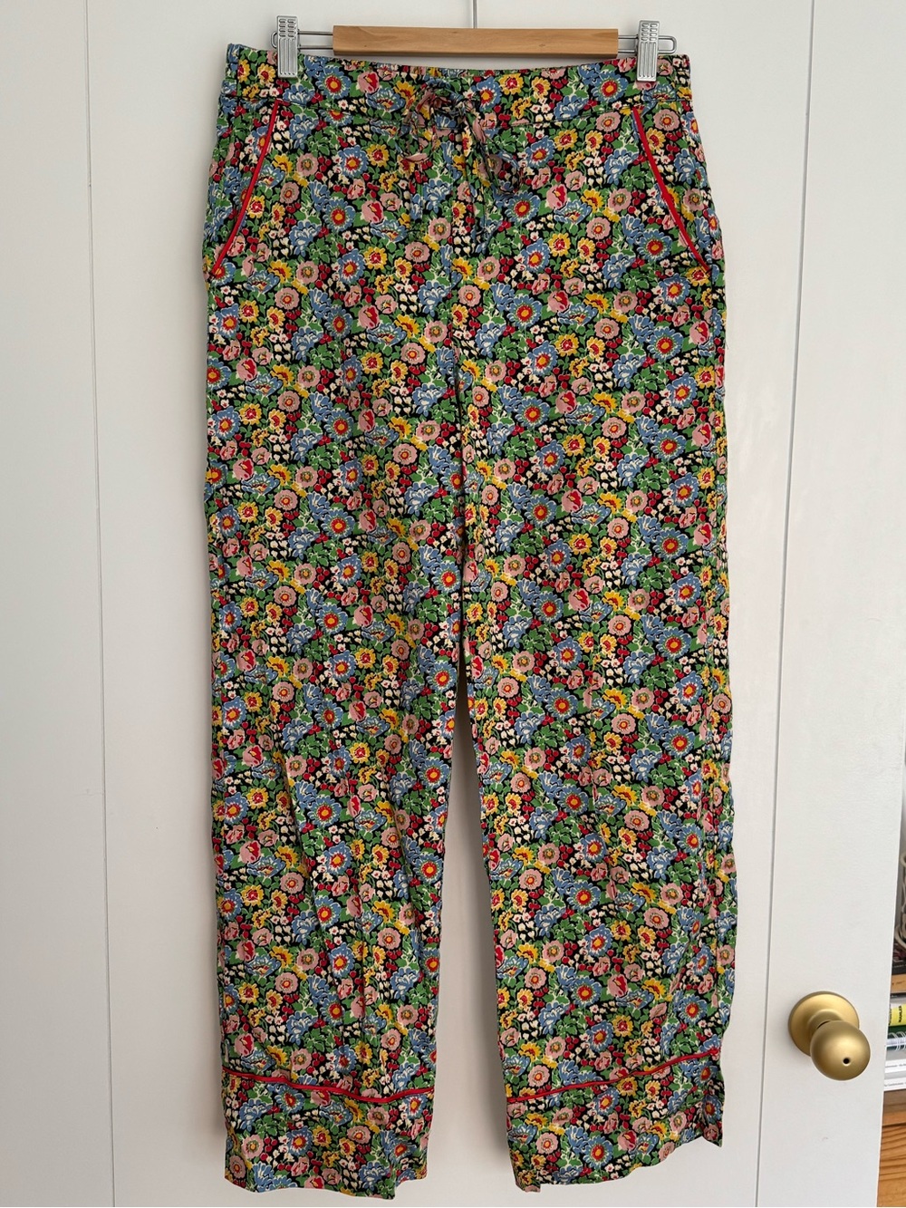 Boden Floral Print Pajama Pants size 8